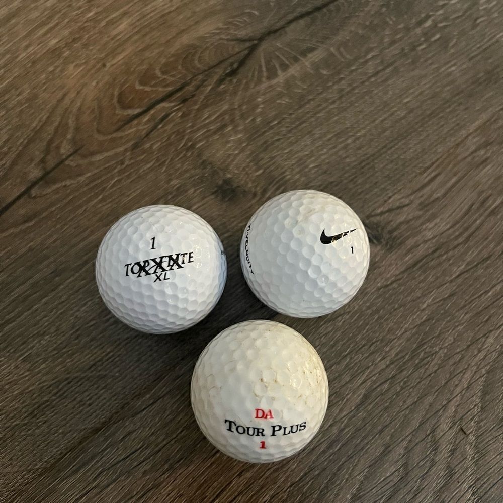 Nike 1 / Da Tour Plus 1 / Top Elite XL 1 Golf Balls